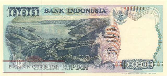 Indonesia - 1.000 Rupiah (#129c_UNC)