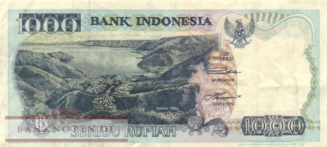 Indonesia - 1.000  Rupiah (#129f_VF)
