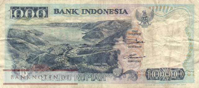 Indonesia - 1.000  Rupiah (#129i_F)