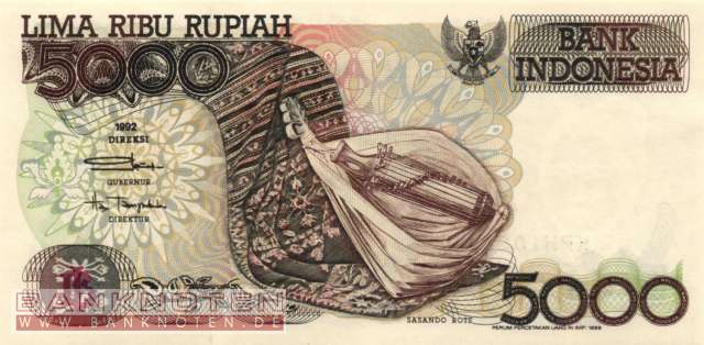 Indonesien - 5.000 Rupiah (#130g_UNC)