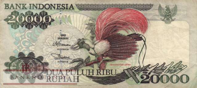 Indonesien - 20.000  Rupiah (#135b_F)
