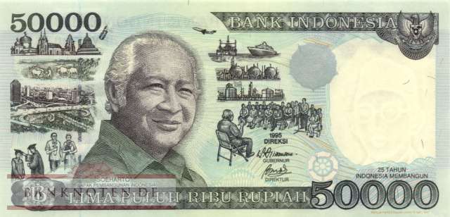 Indonesien - 50.000  Rupiah (#136c_UNC)