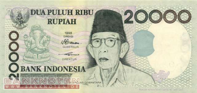 Indonesien - 20.000  Rupiah (#138d_UNC)