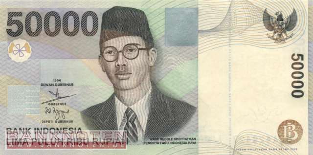 Indonesien - 50.000  Rupiah (#139g_UNC)