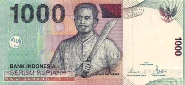 Indonesia - 1.000 Rupiah (#141c_UNC)