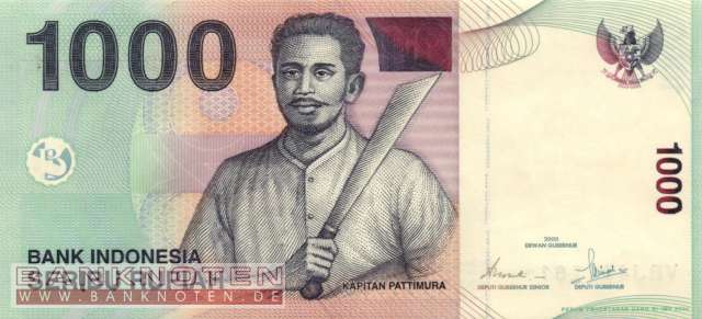 Indonesien - 1.000 Rupiah (#141e_UNC)