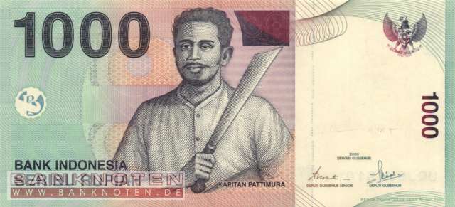Indonesien - 1.000  Rupiah (#141f_UNC)