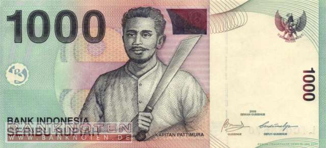 Indonesia - 1.000  Rupiah (#141j_UNC)