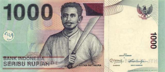 Indonesien - 1.000  Rupiah (#141k_UNC)