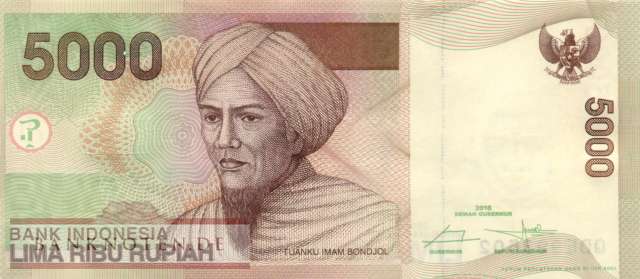 Indonesia - 5.000  Rupiah (#142p_UNC)