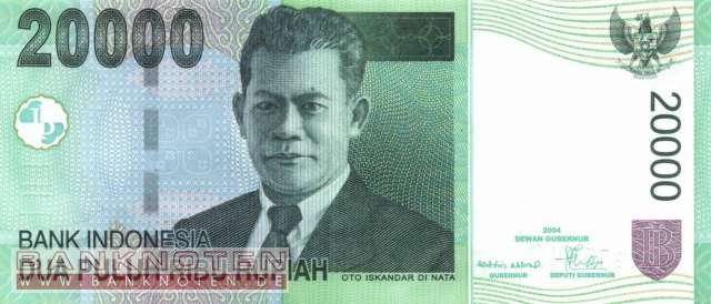 Indonesia - 20.000 Rupiah (#144c_UNC)