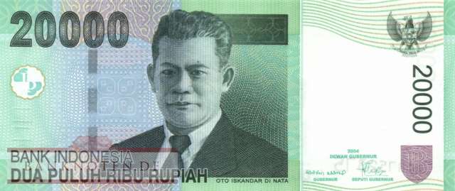 Indonesien - 20.000  Rupiah (#144d_UNC)
