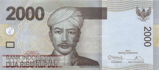 Indonesien - 2.000  Rupiah - Ersatzbanknote (#148eR_UNC)