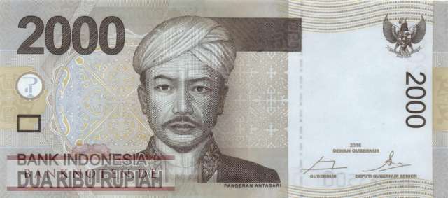 Indonesia - 2.000  Rupiah (#148h_UNC)