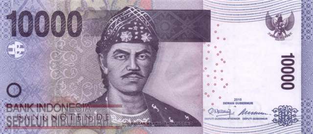 Indonesien - 10.000  Rupiah (#150a_UNC)