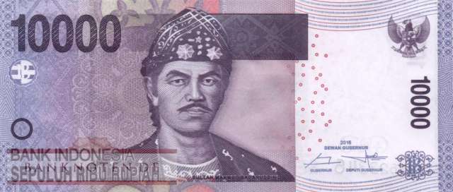 Indonesia - 10.000  Rupiah (#150h-U2_UNC)