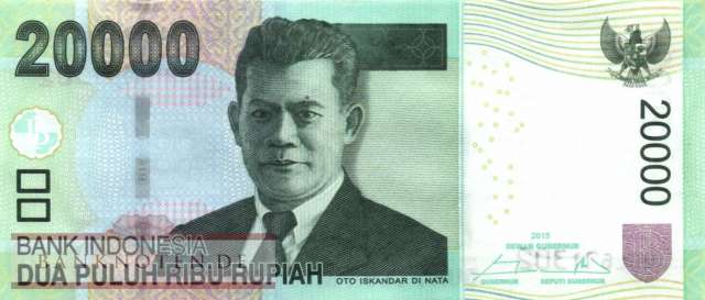 Indonesia - 20.000  Rupiah (#151e_UNC)