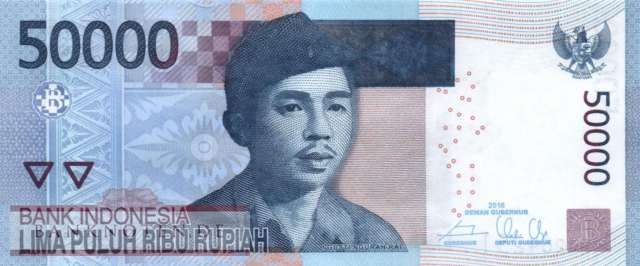 Indonesia - 50.000  Rupiah (#152g-U1_UNC)