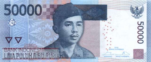 Indonesia - 50.000  Rupiah (#152g-U2_UNC)