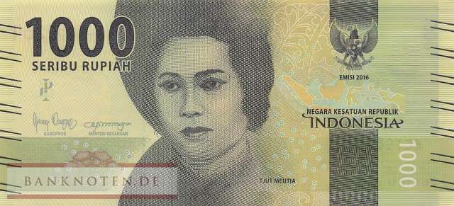 Indonesia - 1.000  Rupiah (#154e_UNC)