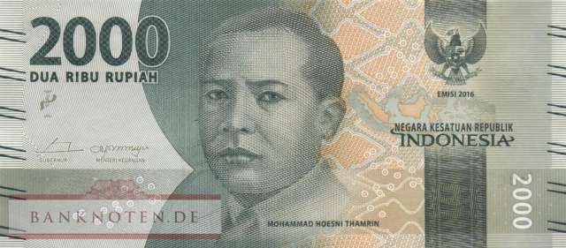 Indonesien - 2.000  Rupiah (#155bR_UNC)