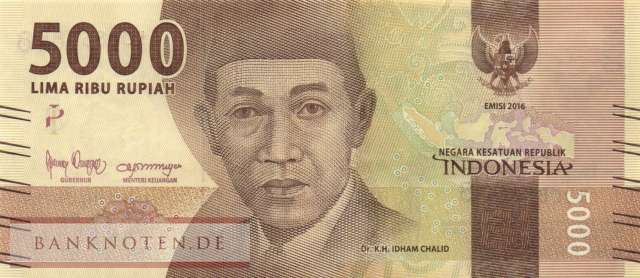 Indonesia - 5.000  Rupiah (#156e_UNC)