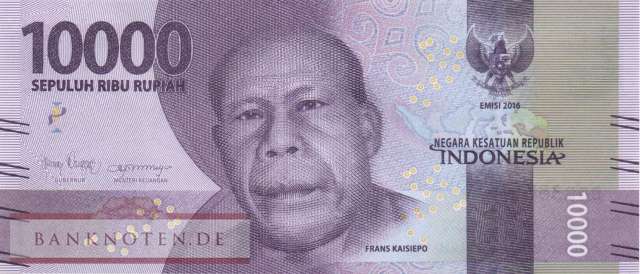 Indonesien - 10.000  Rupiah (#157c-U2_UNC)