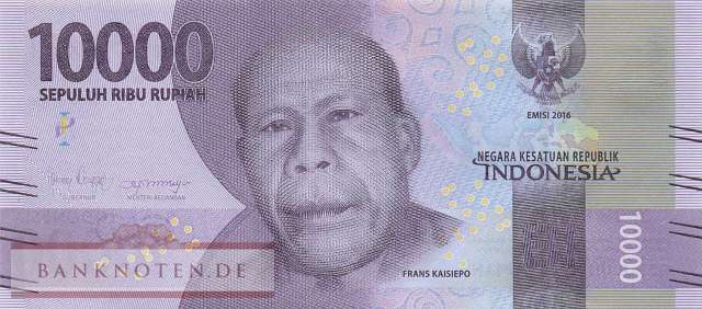 Indonesien - 10.000  Rupiah (#157f_UNC)