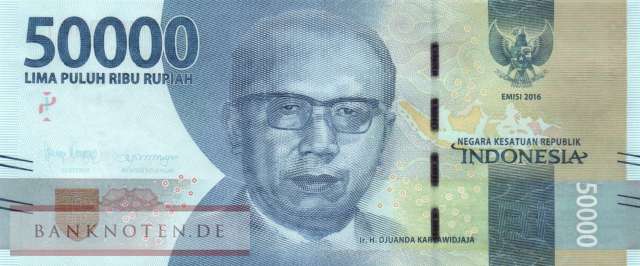 Indonesien - 50.000  Rupiah (#159d_UNC)