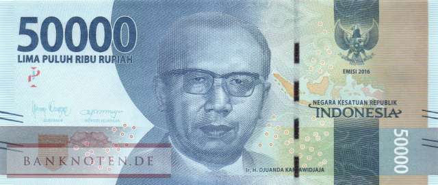 Indonesia - 50.000  Rupiah (#159e_UNC)