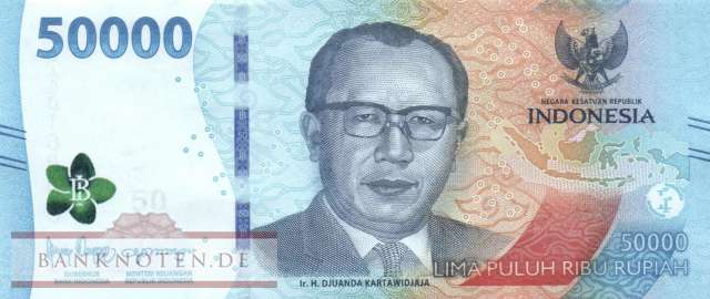 Indonesien - 50.000  Rupiah (#167a_UNC)