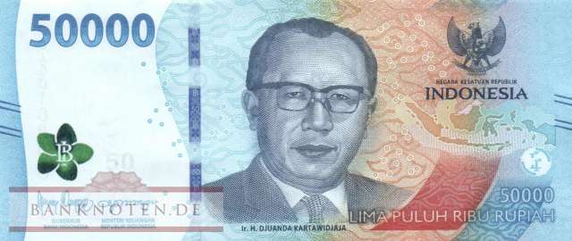 Indonesia - 50.000  Rupiah (#167a_UNC)