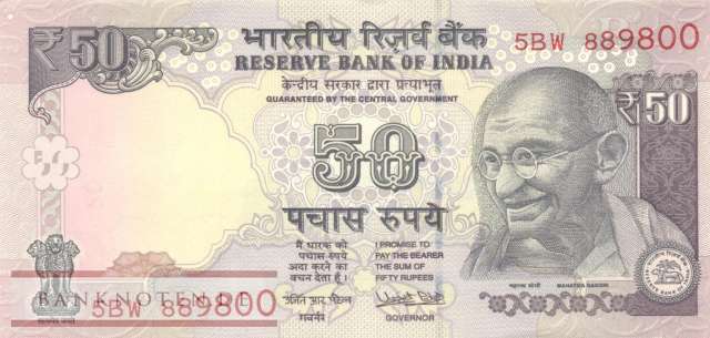 Indien - 50  Rupees (#104y_UNC)
