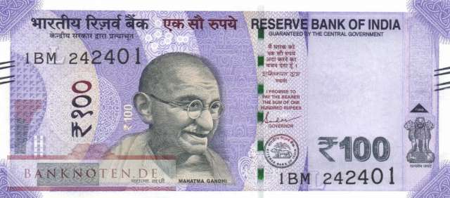 India - 100  Rupees (#112g_UNC)