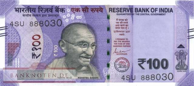 India - 100  Rupees (#112i_UNC)
