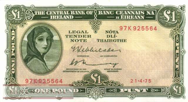 Irland - 1  Pound (#064c-75_UNC)