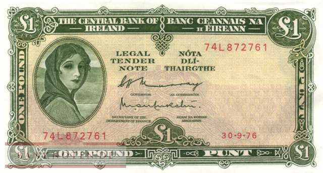 Ireland - 1  Pound (#064d_UNC)