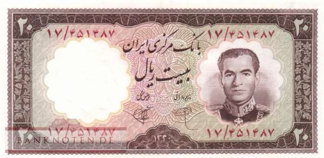 Iran - 20  Rials (#072_UNC)