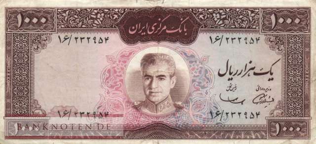 Iran - 1.000  Rials (#089_F)