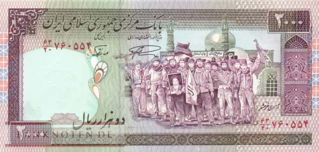 Iran - 2.000  Rials (#141l_UNC)