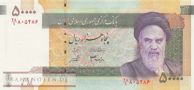 Iran - 50.000  Rials (#149a_UNC)
