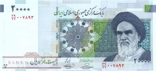 Iran - 20.000  Rials (#150A-2_UNC)