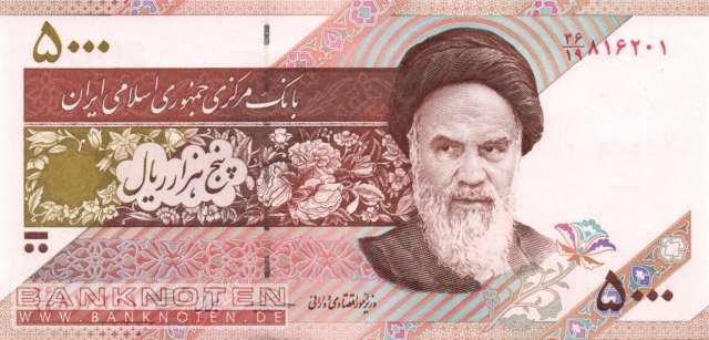 Iran - 5.000  Rials (#150_UNC)