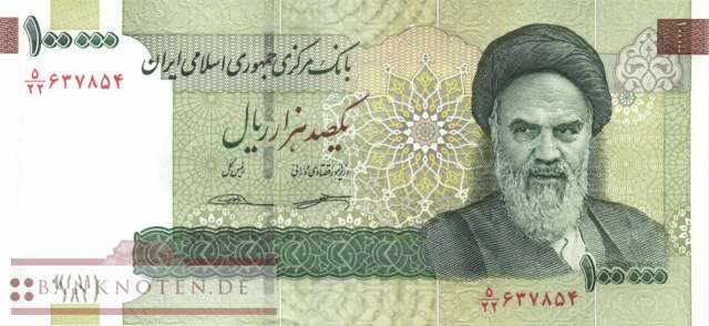 Iran - 100.000  Rials (#151c_UNC)