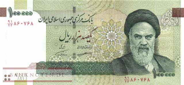 Iran - 100.000  Rials (#151d_UNC)