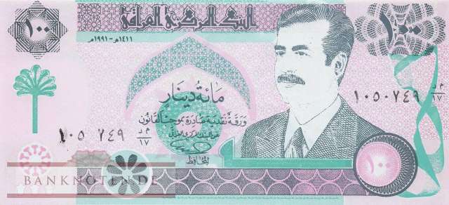Iraq - 100  Dinars (#076_UNC)