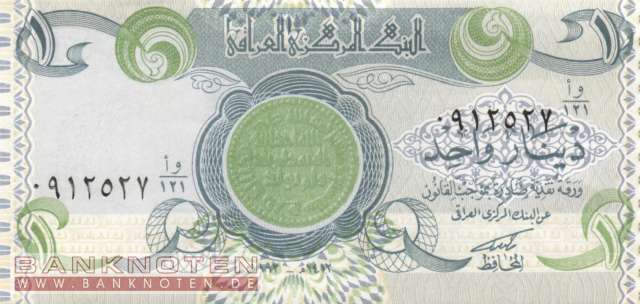 Irak - 1 Dinar (#079_UNC)