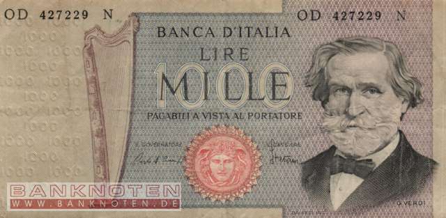 Italien - 1.000 Lire (#101g-8009_F)