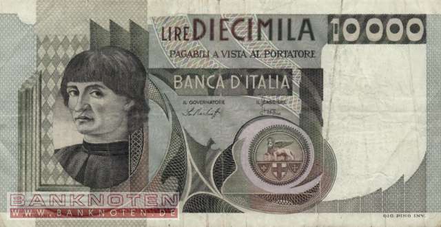 Italy - 10.000  Lire (#106a-78_F)