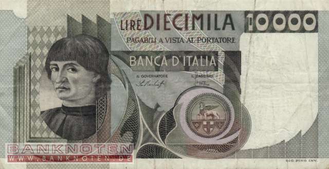 Italien - 10.000  Lire (#106a-78_F)